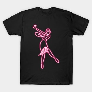 Art Deco woman dancing charleston T-Shirt